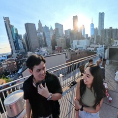 Hot Summer Red White Blue Asian Girl Rooftop Party! - Tech House EDM Set