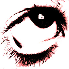 Eyes on fire