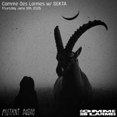 Comme Des Larmes invite Sekta