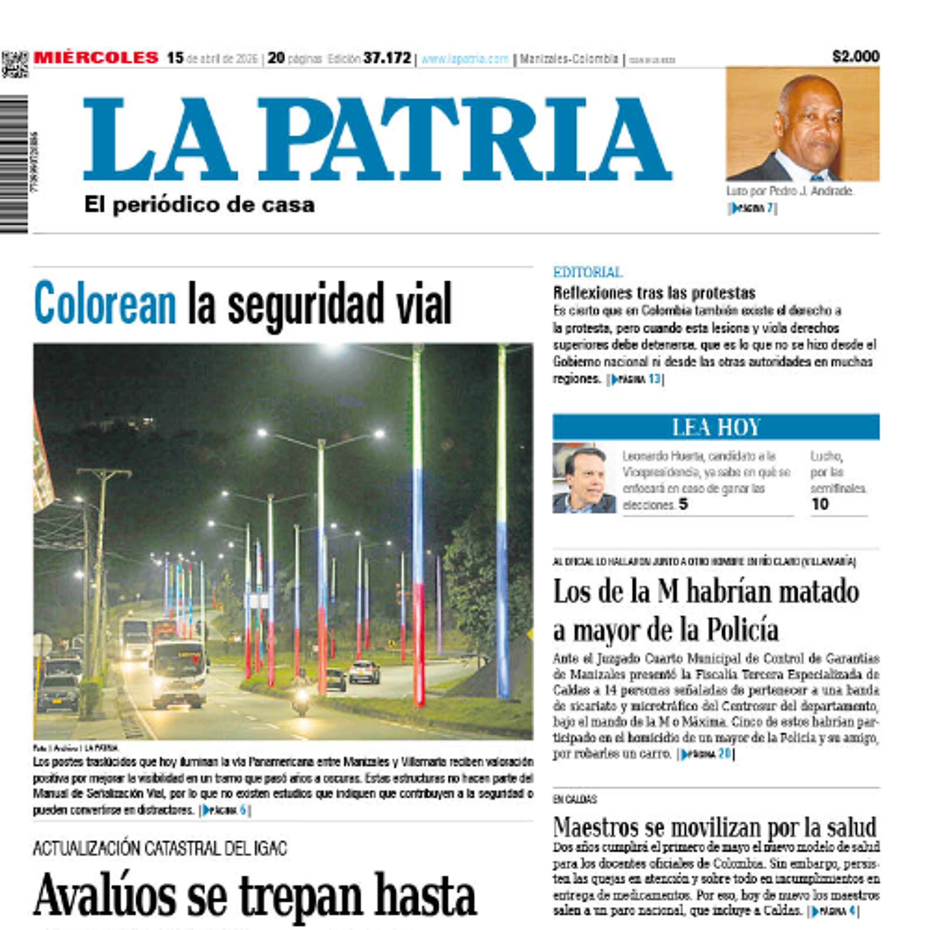 1. Titulares del informativo del mediodìa - 15 de abril episode artwork
