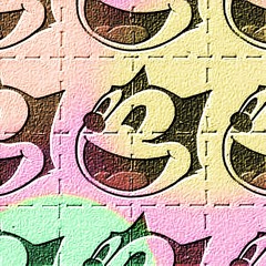 Multicolor Löchpapier