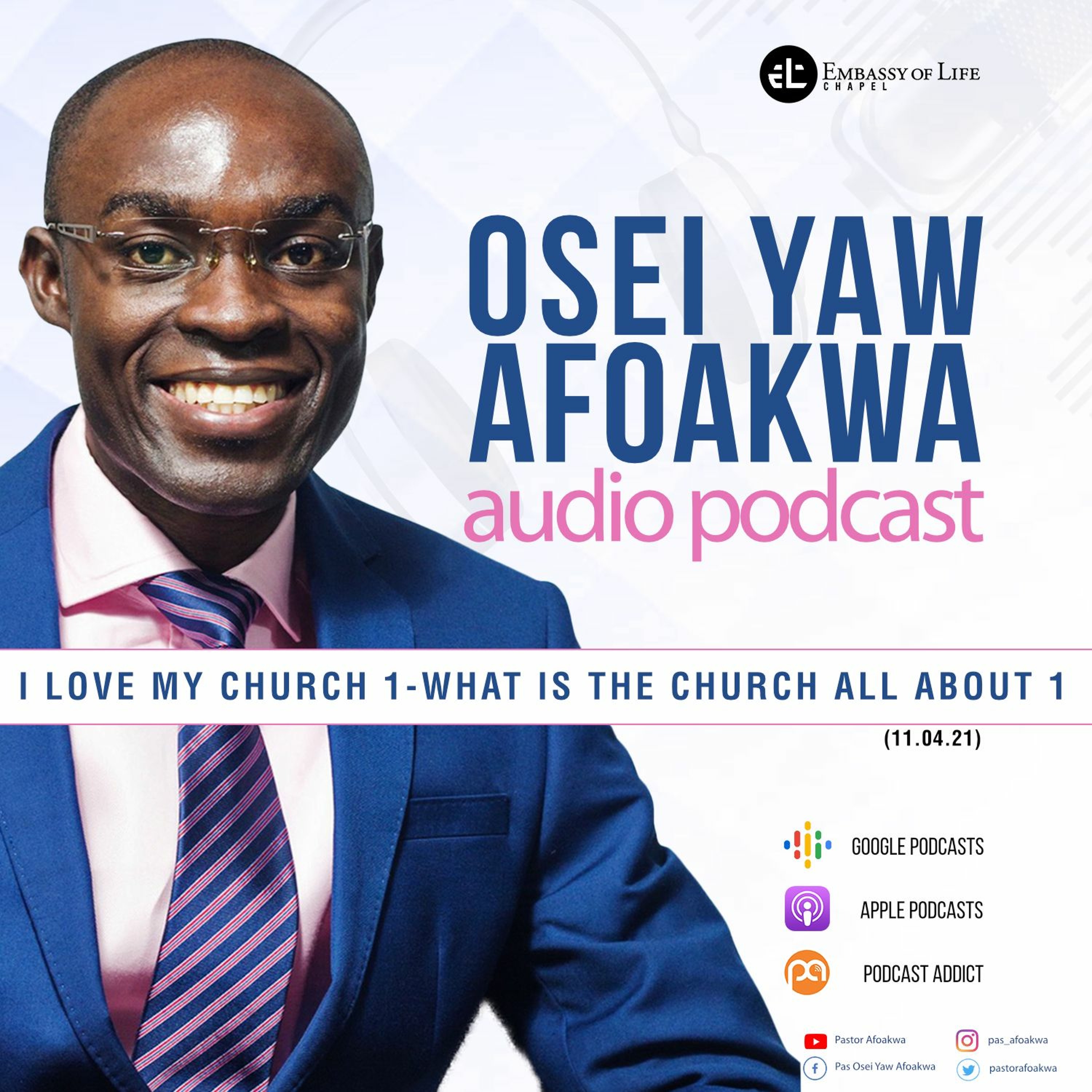 I LOVE MY CHURCH 1 - WHAT IS THE CHURCH ALL ABOUT 1 (11.04.21) episode artwork