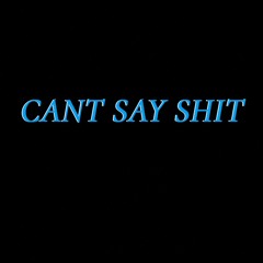Can’t Say Shit