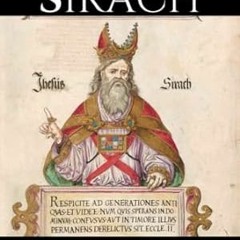 EPUB & PDF [eBook] The book of Sirach hebrew wisdom literature