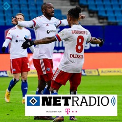 netradio | 14. Spieltag 2020/21: HSV – Jahn Regensburg 3:1 | "1:0! Kinsombi!"