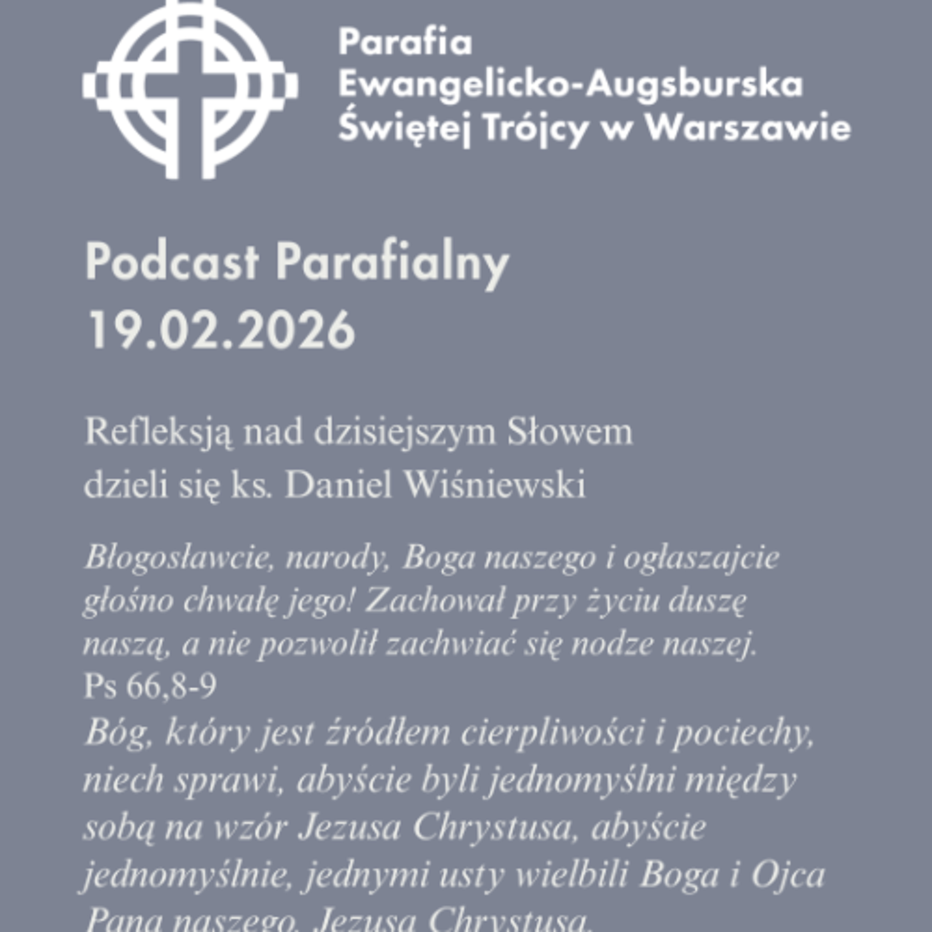 Poranek ze Słowem na 19 lutego 2026 episode artwork