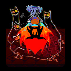 BURNING EYES | Deltarune Cover