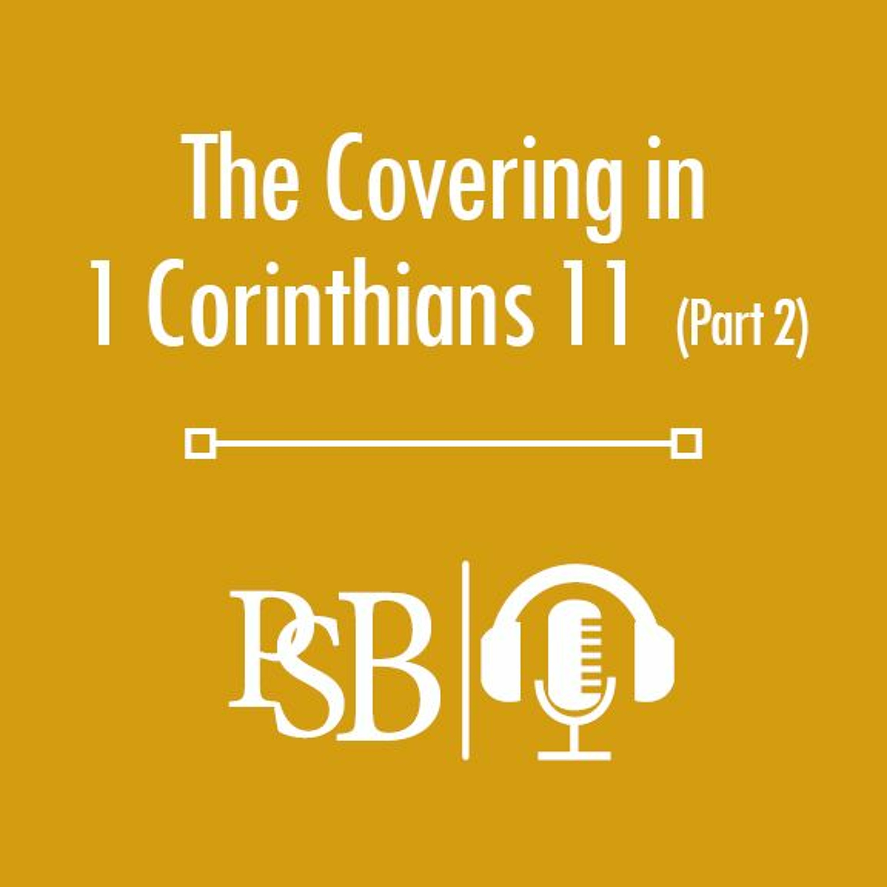 175 | The Covering In 1 Corinthians 11: part 2 of 2 (with Stuart Crouch) episode artwork