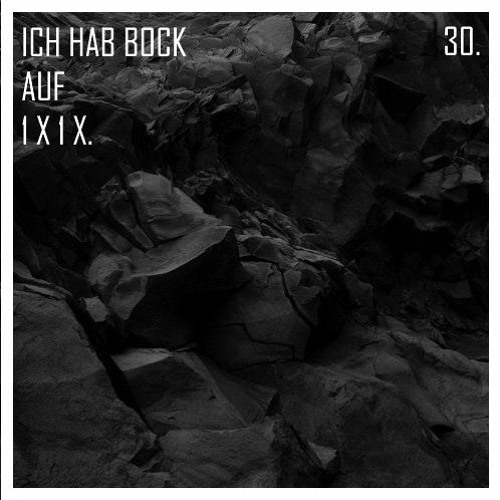 30. Ich Hab Bock auf  1 X 1 X