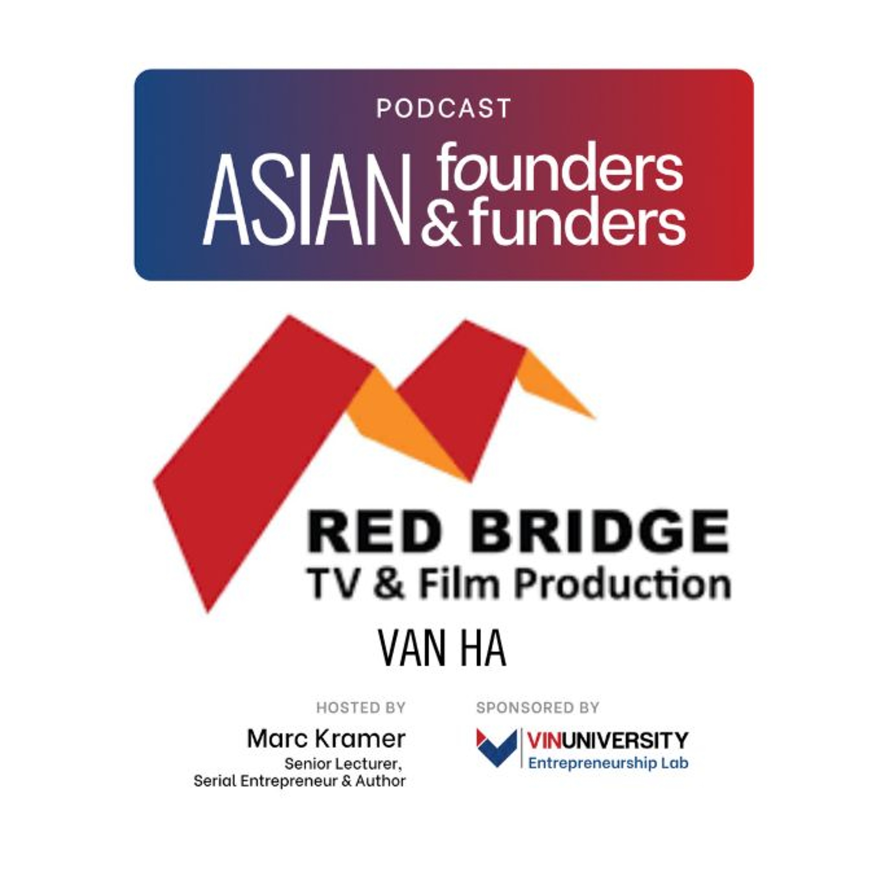Ms. Van Ha, founder/CEO of documentary Vietnamese film maker, Redbridge TV and Film episode artwork