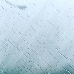 rain on roof window