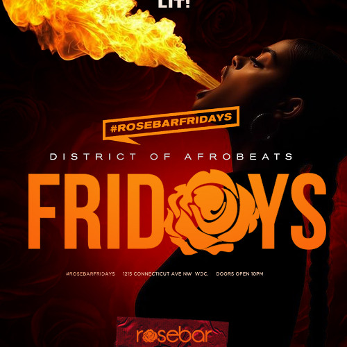 DJ PSMOOV: District Of Afrobeats - Rosebar Friday 07-28-25