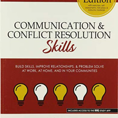 [ACCESS] KINDLE 💕 Communication and Conflict Resolution Skills by  Neil H Katz,John