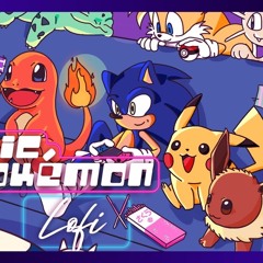 sonic the hedgehog and pokemon relaxing