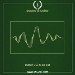 Sound & Color w/ Trevor Banks - March 2023