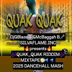 QUAK-QUAK RIDDIM MIXTAPE BY DJ.GBLAZE & MC BAGGA B (SILVAFLAME.INC).2025.
