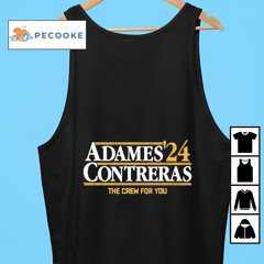 Willy Adames And William Contreras 2024 The Crew For You Shirt