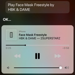HBK & DAME - Face Mask Freestyle