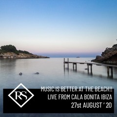 Rayco Santos @ MUSIC IS BETTER AT THE BEACH! (Cala Bonita 27.08.2020)