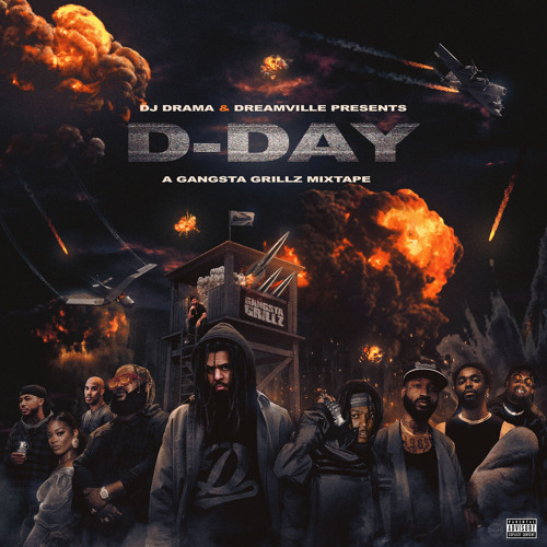 Stream Dreamville | Listen to D-Day: A Gangsta Grillz Mixtape