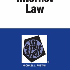 Read Book Internet Law in a Nutshell