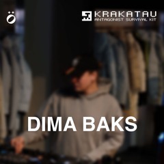 stöb x Krakatau store 141: Dima Baks