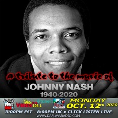 RICOVIBES PAYS A MUSICAL TRIBUTE TO JOHNNY NASH ON DA REGGAE LOUNGE