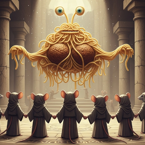 Flying Spaghetti Monster (Meatball-Eternal)