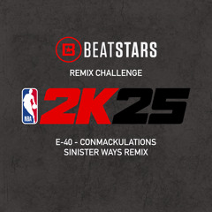 E-40 - Conmackulations (Sinister Ways Remix) BeatStars challenge-vote in desc.