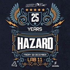 2023-12-22 - Nicky Blackmarket & Brockie feat. Det & Bassman @ Raveology - Hazard 25 Years