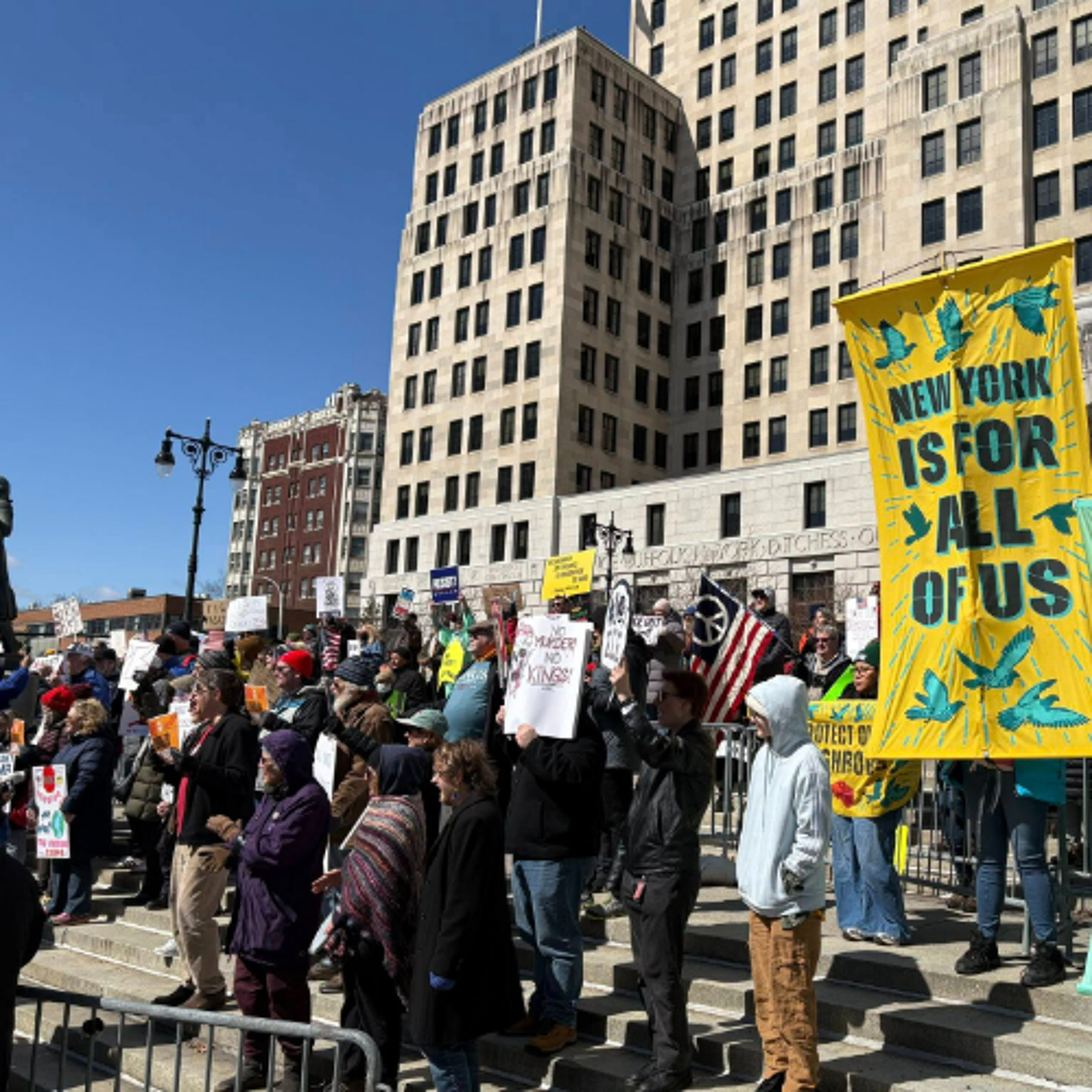 Thousands at No Kings Rally at NY Capitol episode artwork