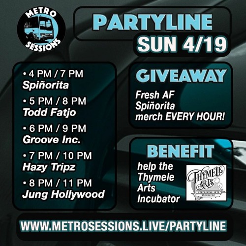 Todd Fatjo @ Metro Sessions Partyline (Howard Hughes Edition) April 19th, 2020