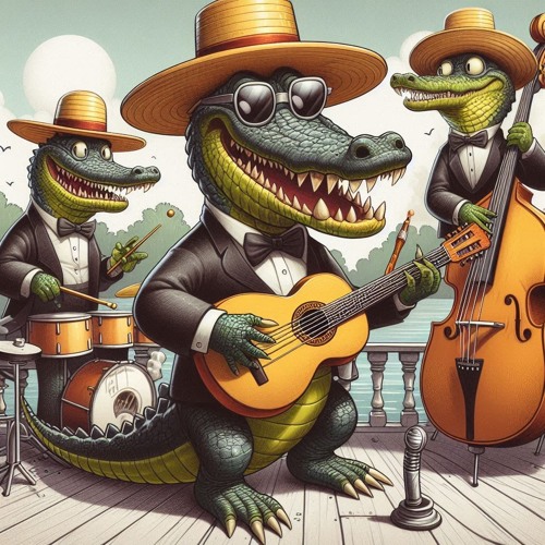 Ali Gator's Blues Band plays the blues in G