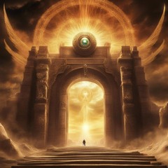 The epic entrance to the Gates of the unseen (eye)