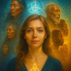 chant of the threeroots-“nꝏwô wutche tahtayuw”-(“i rise from my origins”in wôpanâak-undertone)