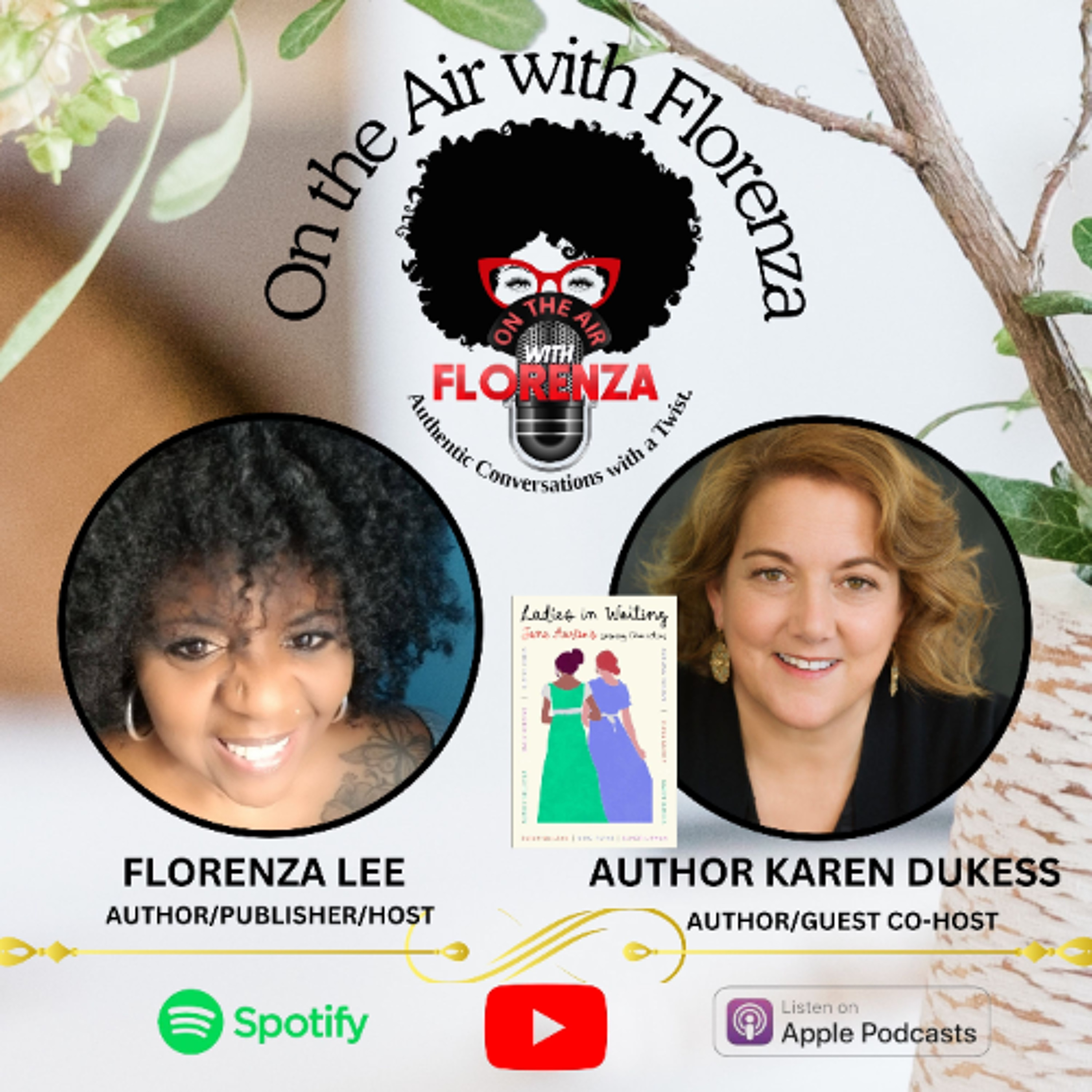 Karen Dukess Co-hosts On the Air with Florenza episode artwork