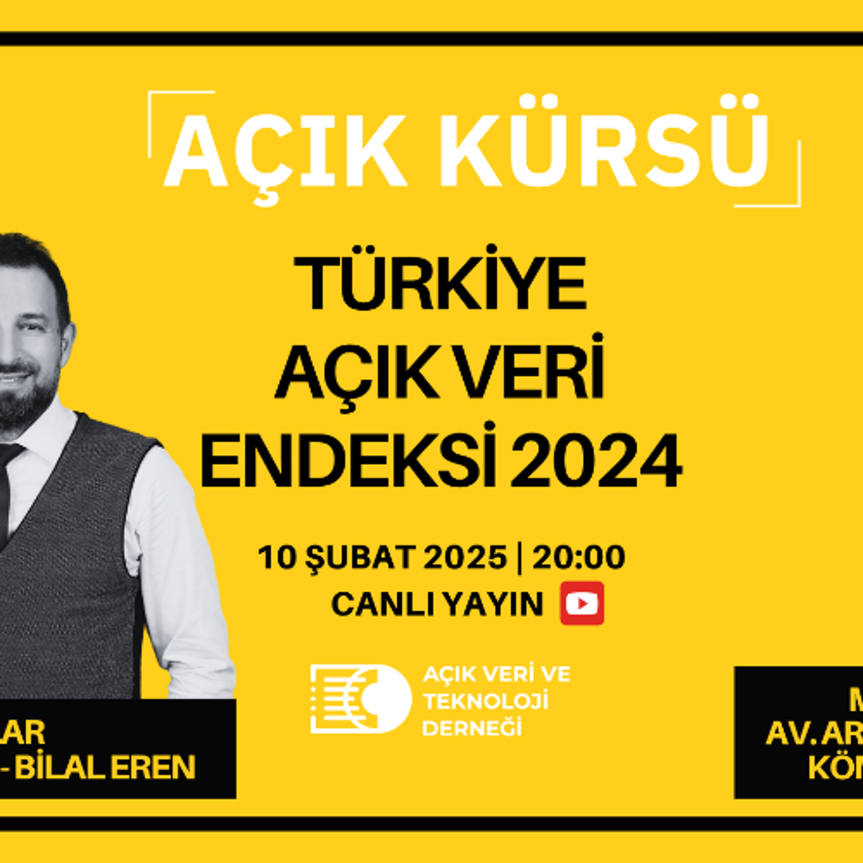 "Türkiye Açık Veri Endeksi - 2024" | Bölüm43 episode artwork
