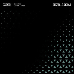 dZb 1034 - SHAKHRAI - Lesson Lerned (Original Mix).