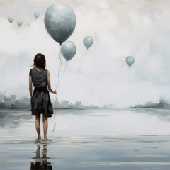 Gray Balloons