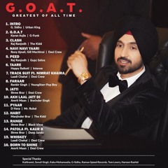 Taare Diljit Dosanjh । G.O.A.T. ।