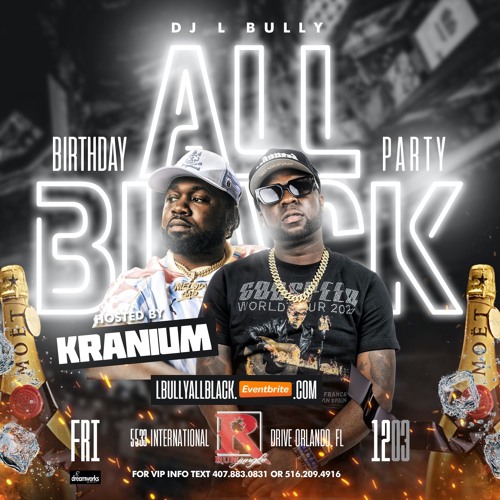 Dj L Bully All Black Birthday Party Promo Mix 2021