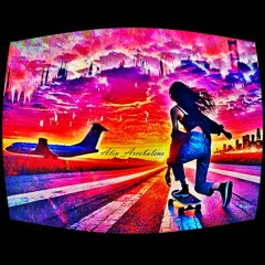 DIAMONDS OF ORANGE AND BLUE