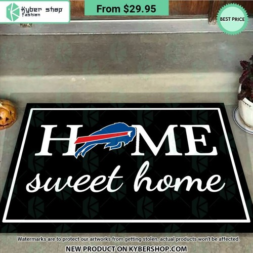 Buffalo Bills Home Sweet Home Doormat