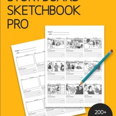 ✔ PDF BOOK  ❤ Storyboard Sketchbook PRO: Professional Preproduction No