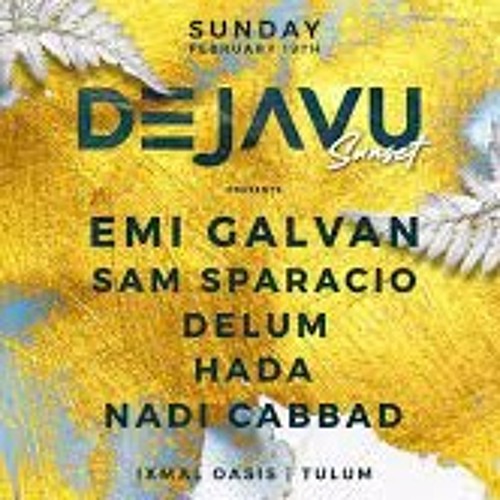 Sam Sparacio at DEJAVU // Sunrise closing set from JungleTulum-Mexico "6AM"