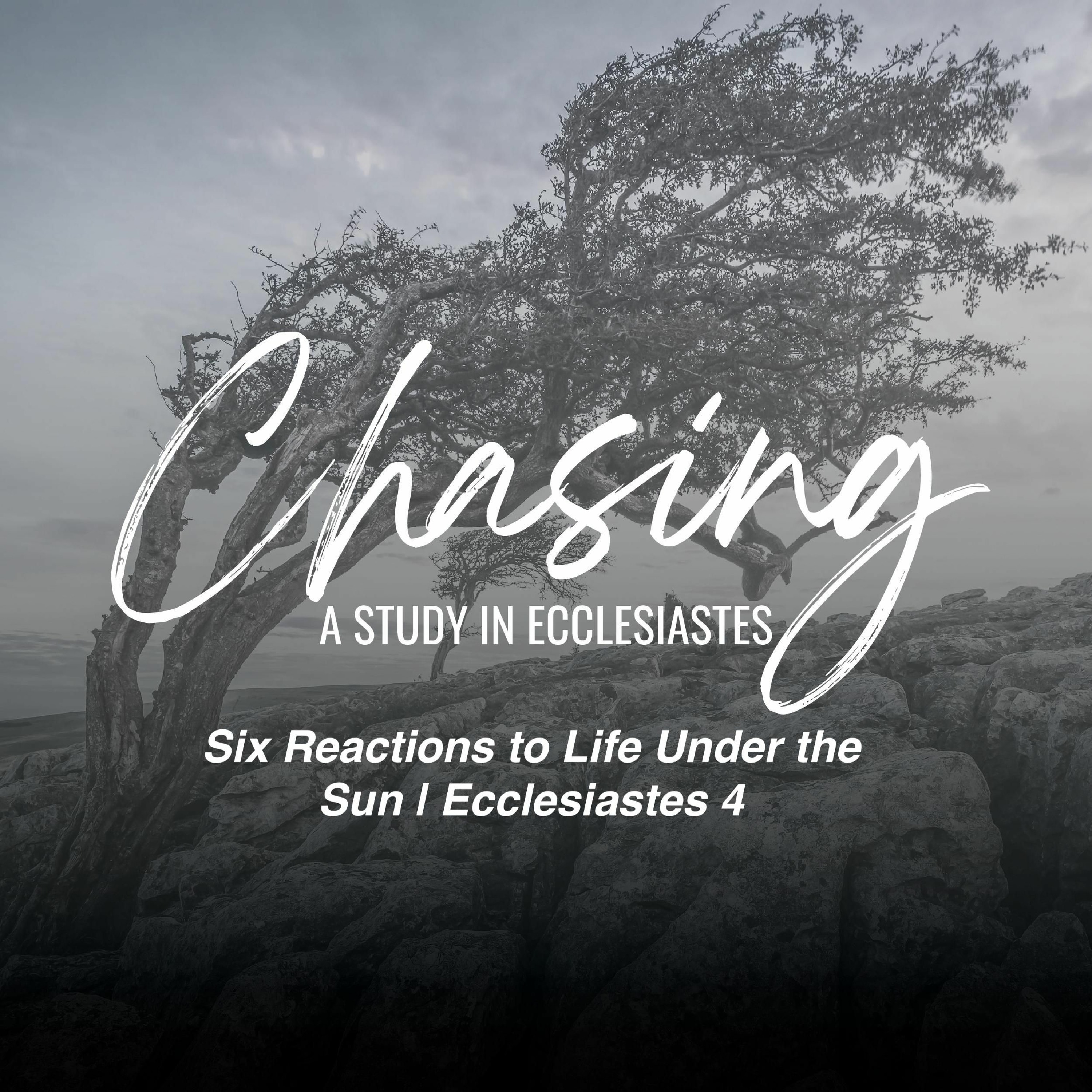 Jan 28/24 | Six Reactions To Life Under The Sun | Ecclesiastes 4 | Glen Kyle episode artwork