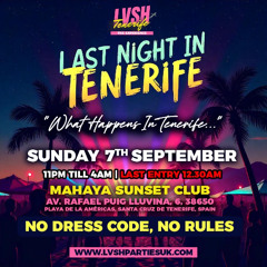 LAST NIGHT IN TENERIFE (LVSH WKNDR) | DANCEHALL & SOCA | MIXED BY. DJ KASPAH #MR.BIZNIZ | HOSTED BY. WRAYZ OFFICIAL