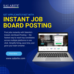 Hire Faster with Salarite’s Instant Job Board Posting