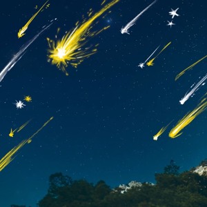 Raining stars