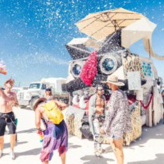 burning man 2024 - when i didn't play on Kuker art car